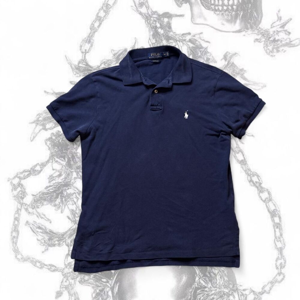 Polo-ralph-lauren Men's Navy and Blue Polo-shirts